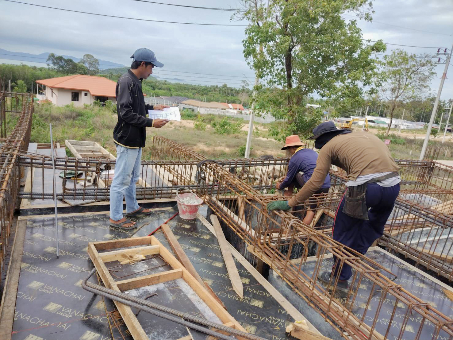 Rebar work