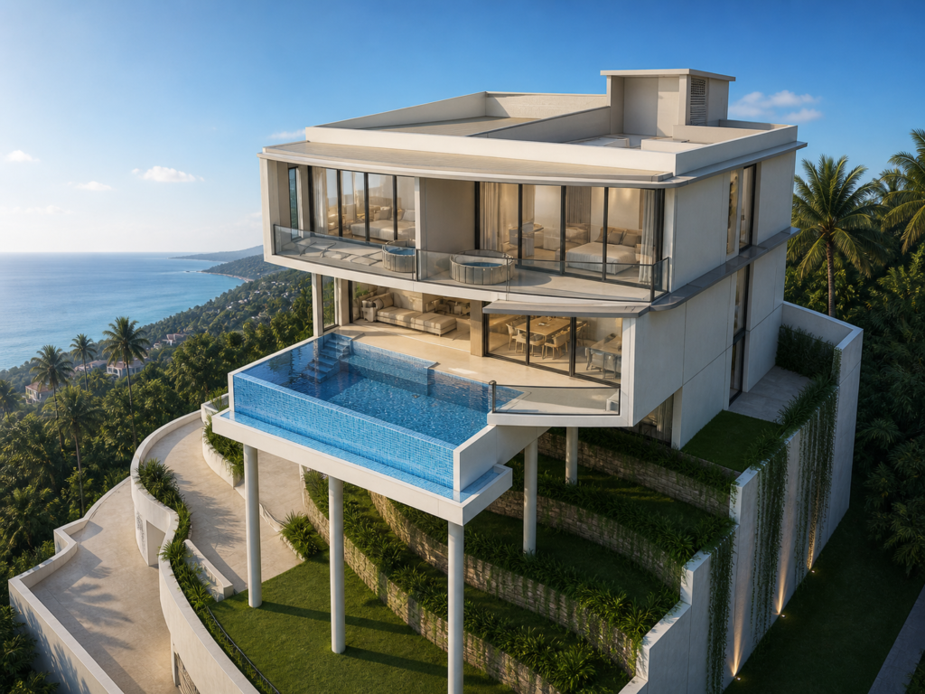 Plai Laem Residence — Sea View Villa