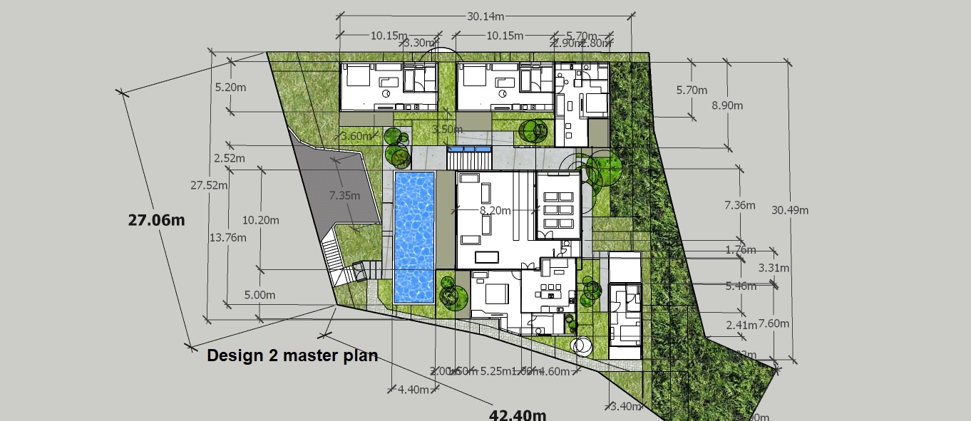 Floor plan of L3 Villa by Stay Samui