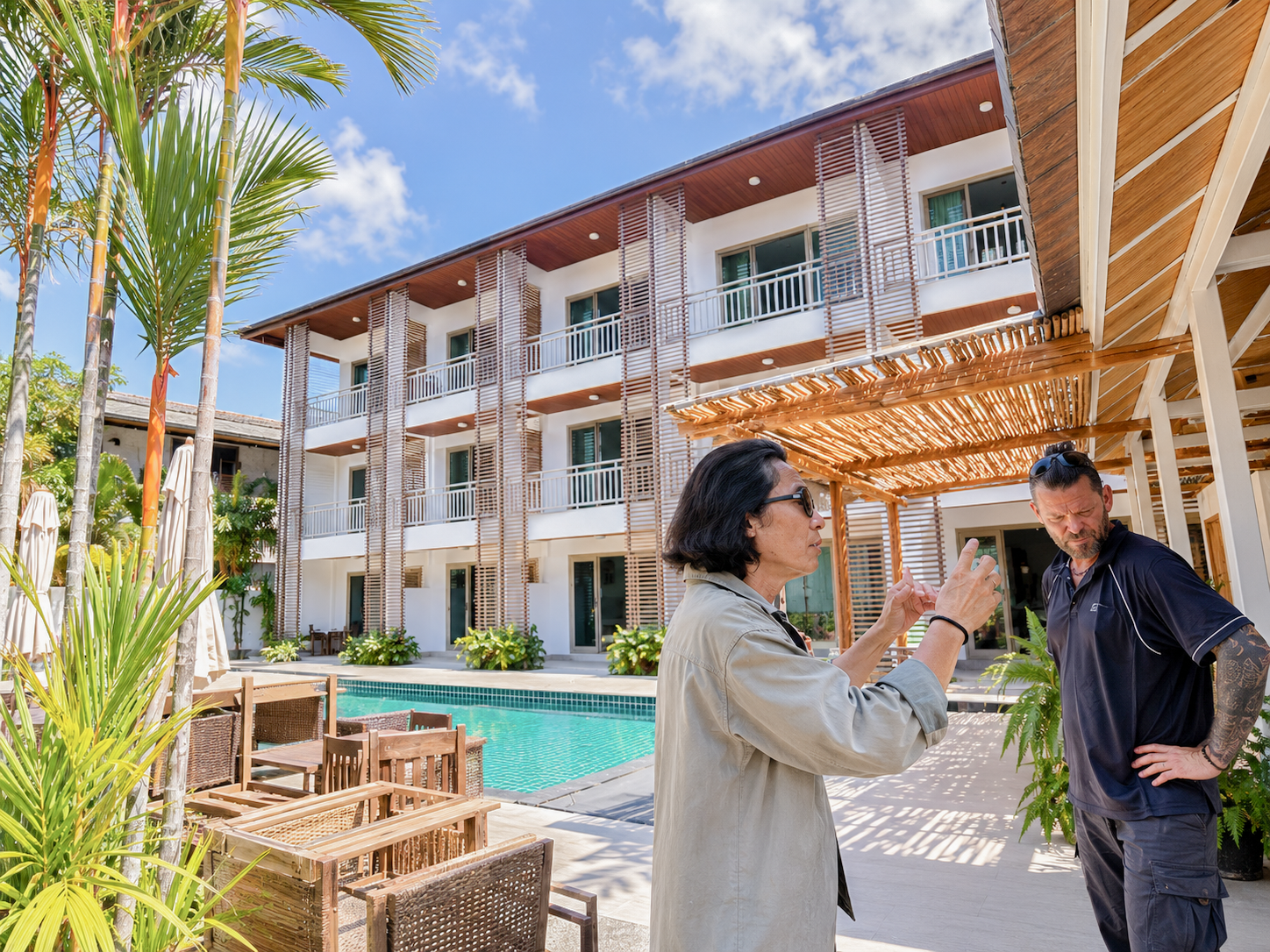 Site visit at PALM Hotel