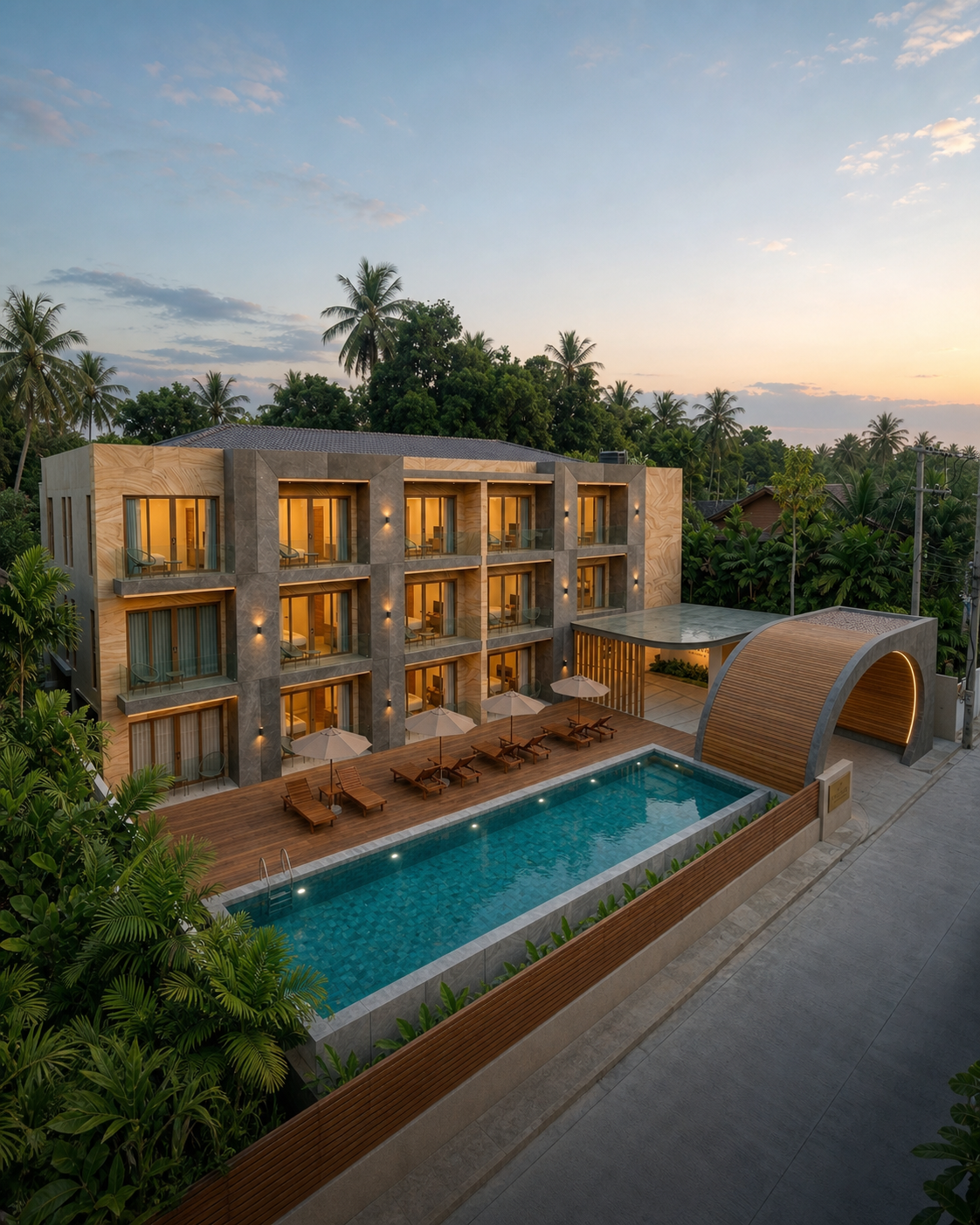 Plam by the sea Hotel Renovation